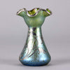 Loetz Papilllon Vase - Johann Loetz Silvered Vase - Hickmet Fine Arts