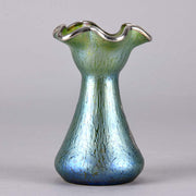 Loetz Papilllon Vase - Johann Loetz Silvered Vase - Hickmet Fine Arts