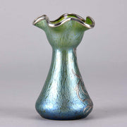 Loetz Papilllon Vase - Johann Loetz Silvered Vase - Hickmet Fine Arts