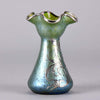 Loetz Papilllon Vase - Johann Loetz Silvered Vase - Hickmet Fine Arts