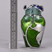 Loetz titania silver