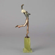 Lorenzl Hannah Art Deco Bronze