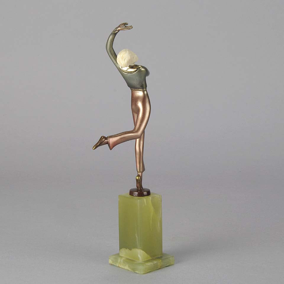 Lorenzl Hannah Art Deco Bronze