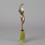 Lorenzl Hannah Art Deco Bronze