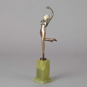 Lorenzl Hannah Art Deco Bronze