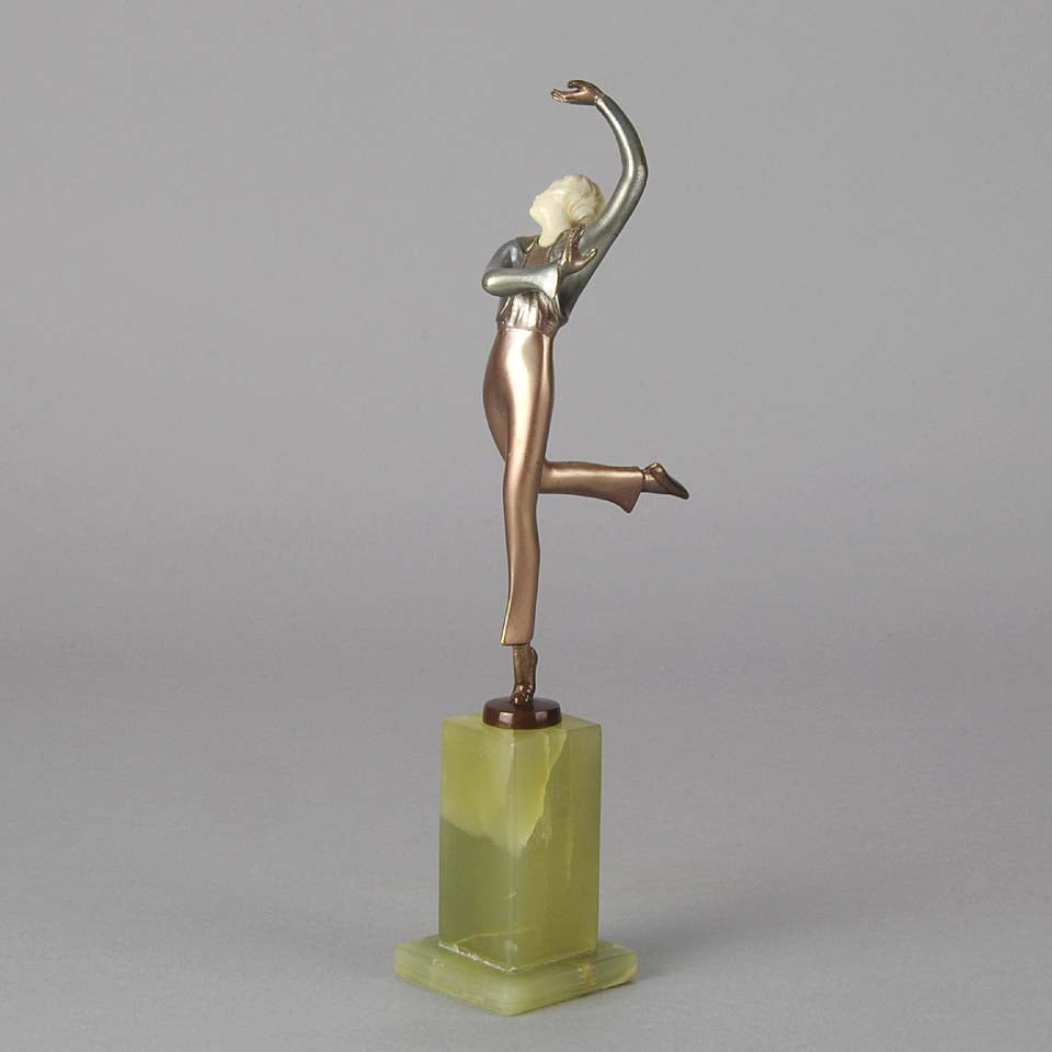 Lorenzl Hannah Art Deco Bronze
