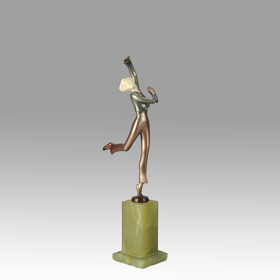 Lorenzl Hannah Art Deco Bronze