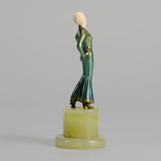 Josef Lorenzl - Anna - Art deco figurines - Art Deco Sculpture - Art Deco Bronze Figurines - Art Deco Bronze Lady - Hickmet Fine Arts