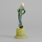 Josef Lorenzl - Anna - Art deco figurines - Art Deco Sculpture - Art Deco Bronze Figurines - Art Deco Bronze Lady - Hickmet Fine Arts