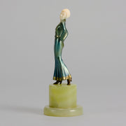 Josef Lorenzl - Anna - Art deco figurines - Art Deco Sculpture - Art Deco Bronze Figurines - Art Deco Bronze Lady - Hickmet Fine Arts