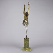 Josef Lorenzl Bronze -  Art Deco Bronze Dancer - Art Deco Sculpture -  Josef Lorenzl Bronze - Hickmet Fine Arts