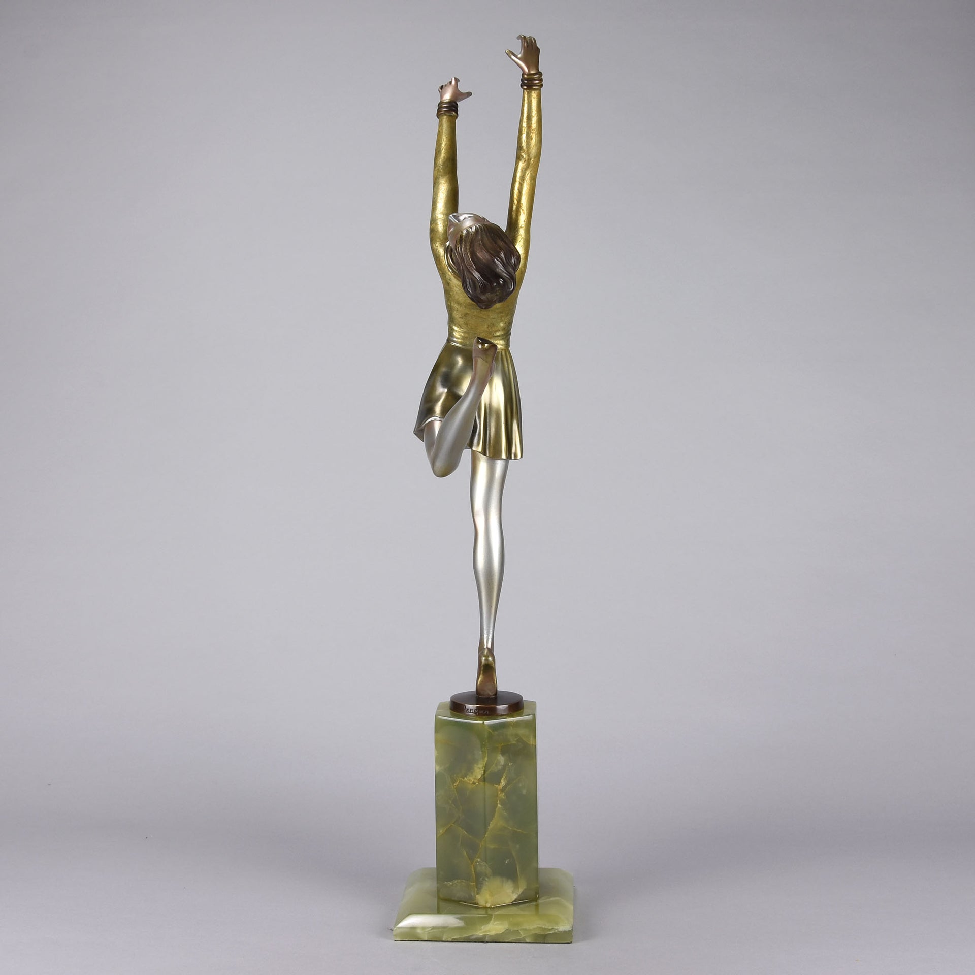 Josef Lorenzl Bronze -  Art Deco Bronze Dancer - Art Deco Sculpture -  Josef Lorenzl Bronze - Hickmet Fine Arts