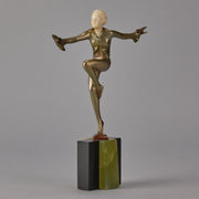 Con Brio - Lorenzl Chryselephantine Figure - Hickmet Fine Arts