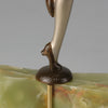 Lorenzl Con Brio  - Art Deco Bronze & Ivory Figure - Antique Bronze - Hickmet Fine Arts