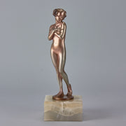 Josef Lorenzl Coy Girl - Lorenzl Figure - Hickmet Fine Arts