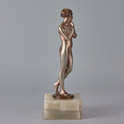 Josef Lorenzl Coy Girl - Lorenzl Figure - Hickmet Fine Arts