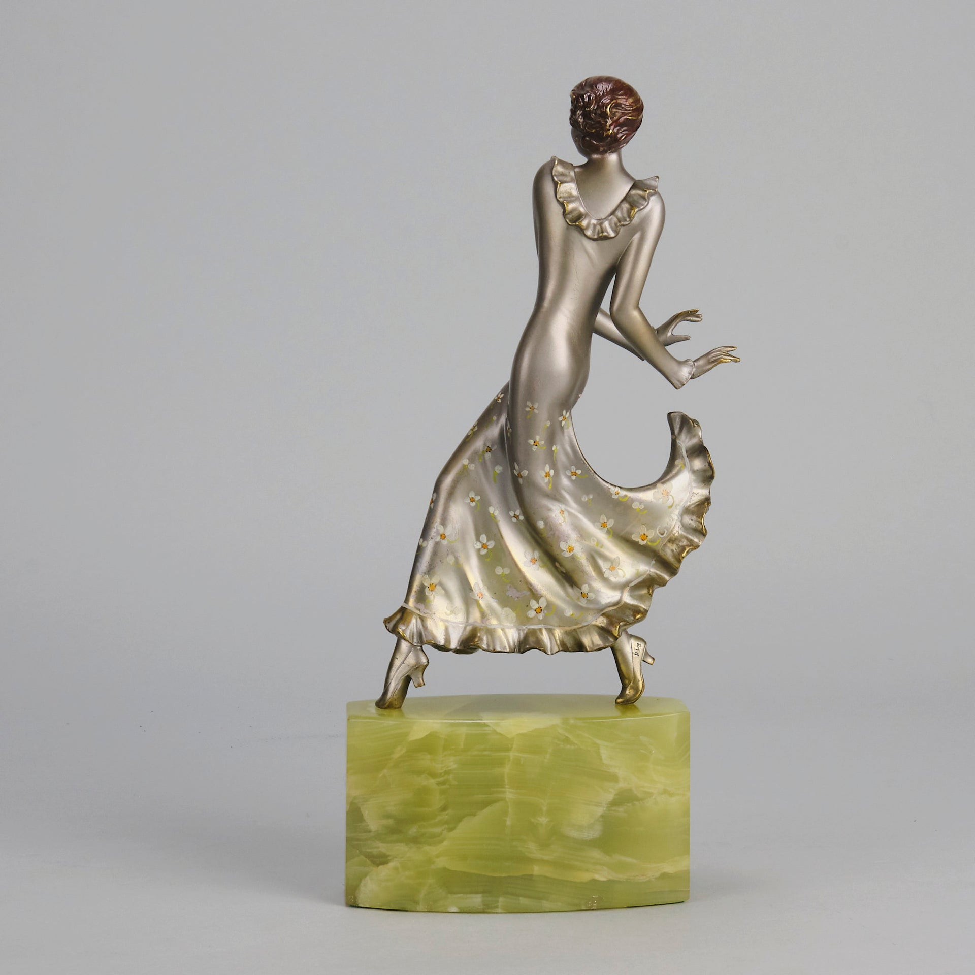 Lorenzl - Crejo Lady - Art Deco Bronze - Hickmet Fine Arts