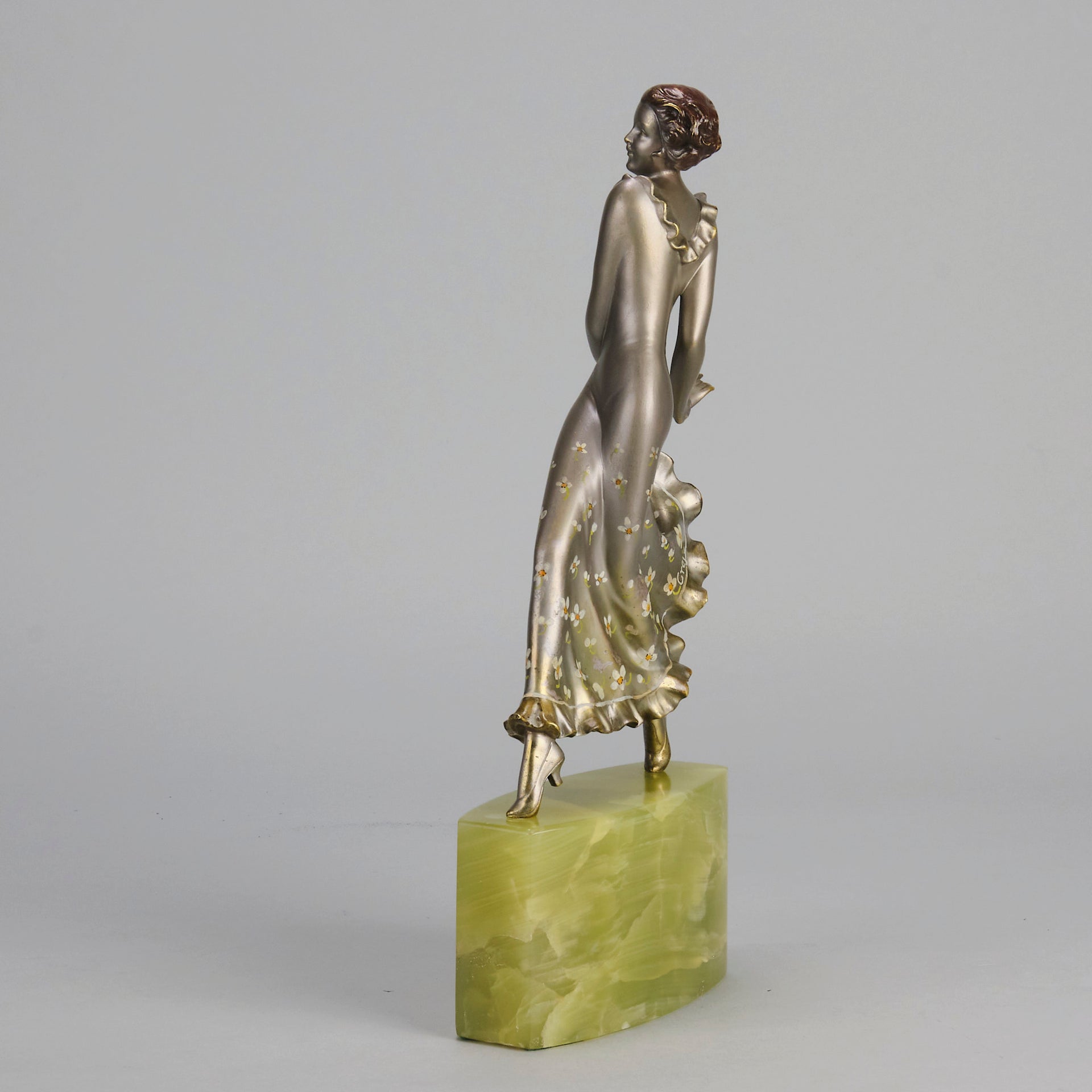 Lorenzl - Crejo Lady - Art Deco Bronze - Hickmet Fine Arts