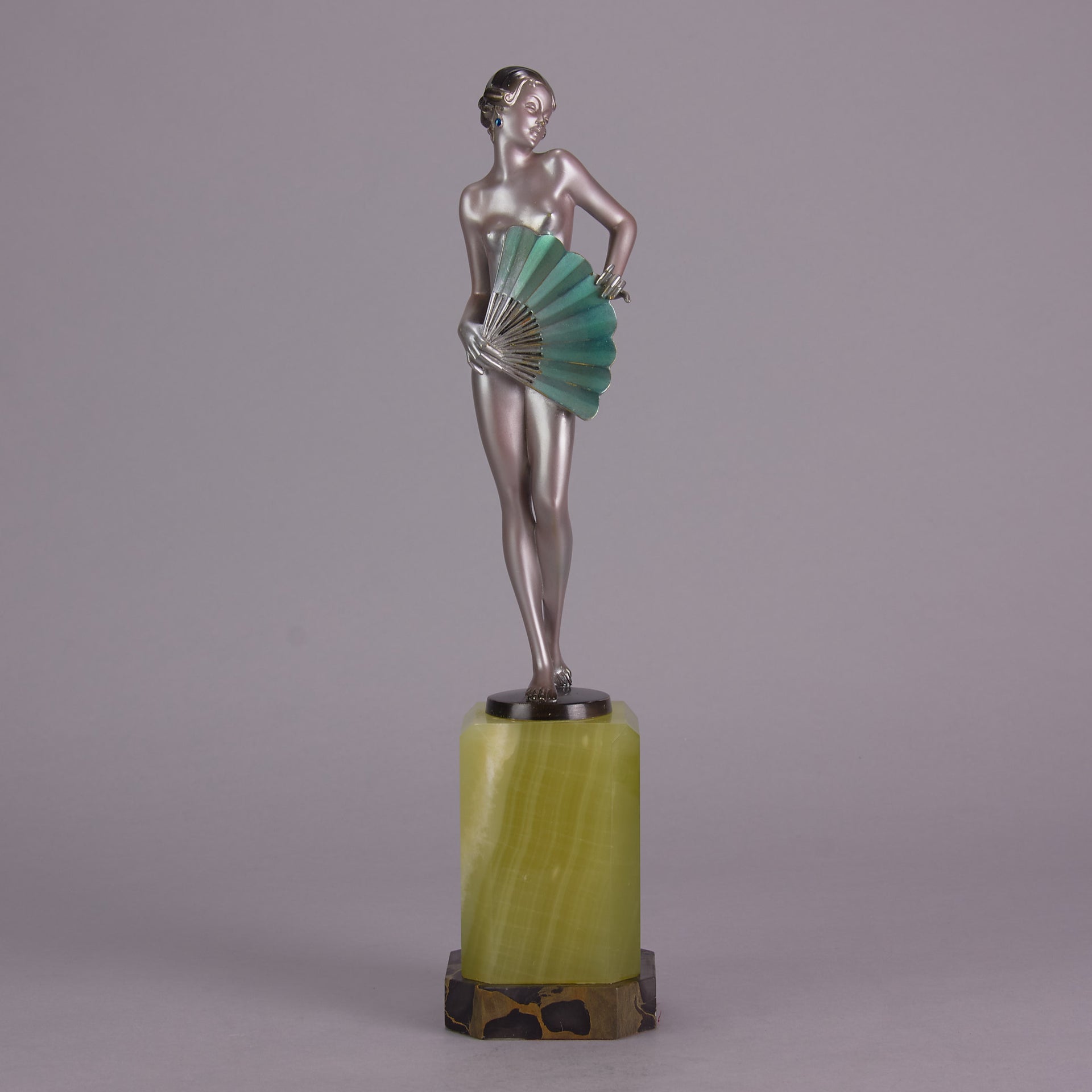 Lorenzl Bronze Fan Dancer