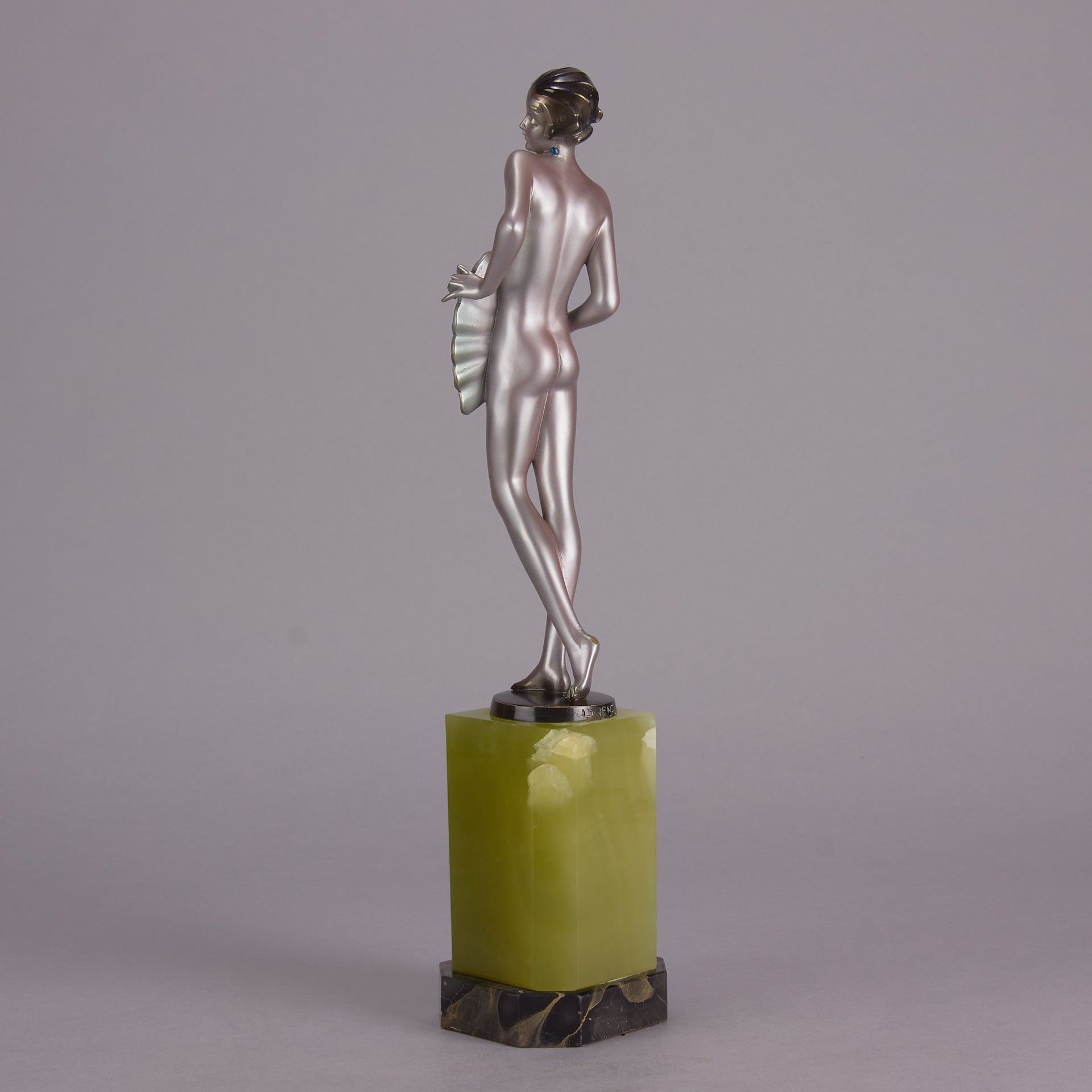 Lorenzl Bronze Fan Dancer