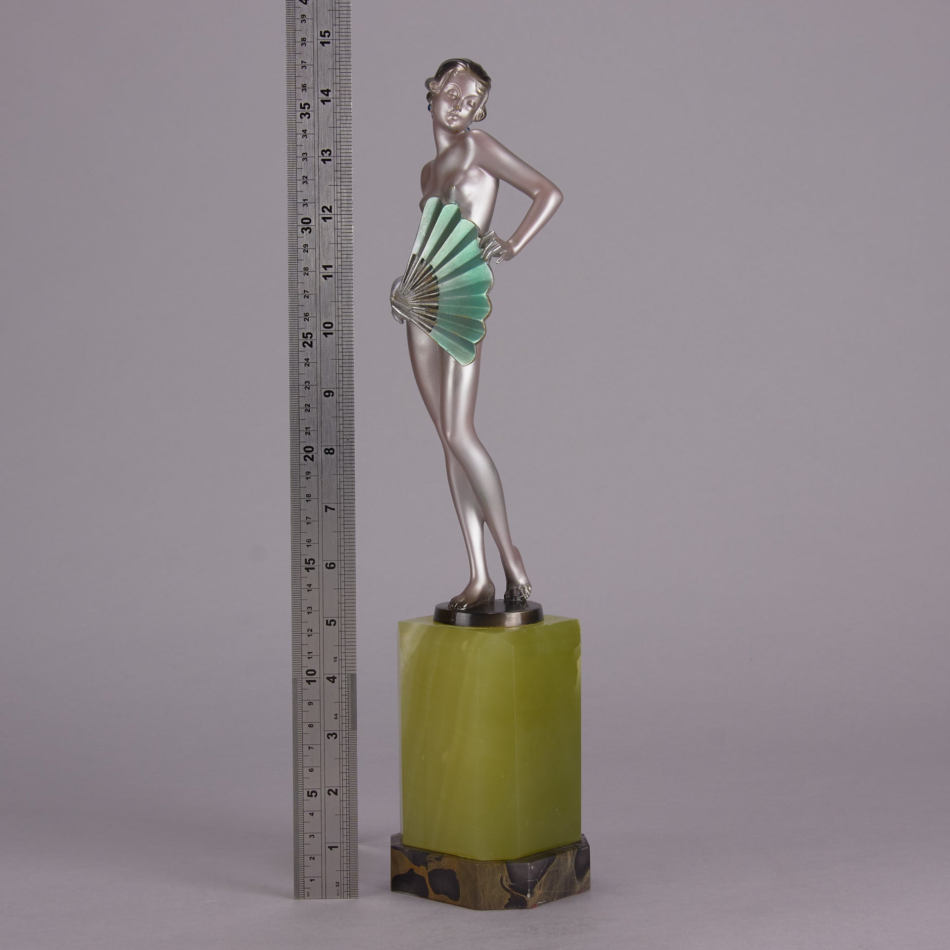 Lorenzl Bronze Fan Dancer