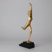 Josef Lorenzl - Deco Dancer - Art deco figurines - Art Deco Sculpture - Art Deco Bronze Figurines - Art Deco Bronze Lady - Hickmet Fine Arts