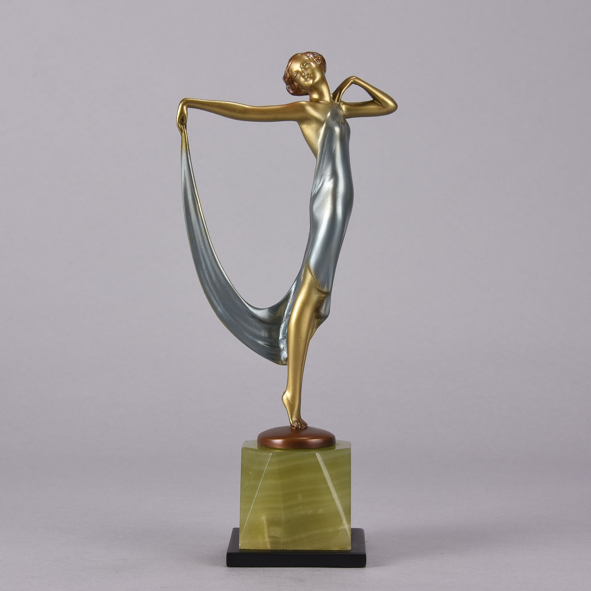 Josef Lorenzl Elegante - Art Deco Bronze Sculptures -  Hickmet Fine Arts