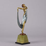 Josef Lorenzl Elegante - Art Deco Bronze Sculptures -  Hickmet Fine Arts