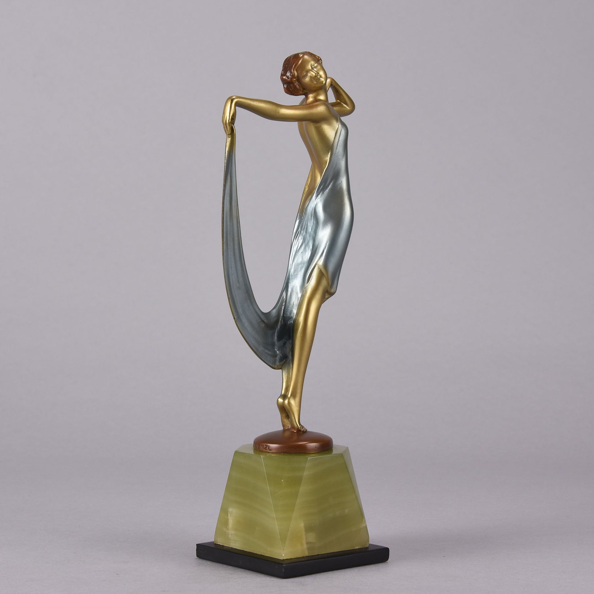 Josef Lorenzl Elegante - Art Deco Bronze Sculptures -  Hickmet Fine Arts
