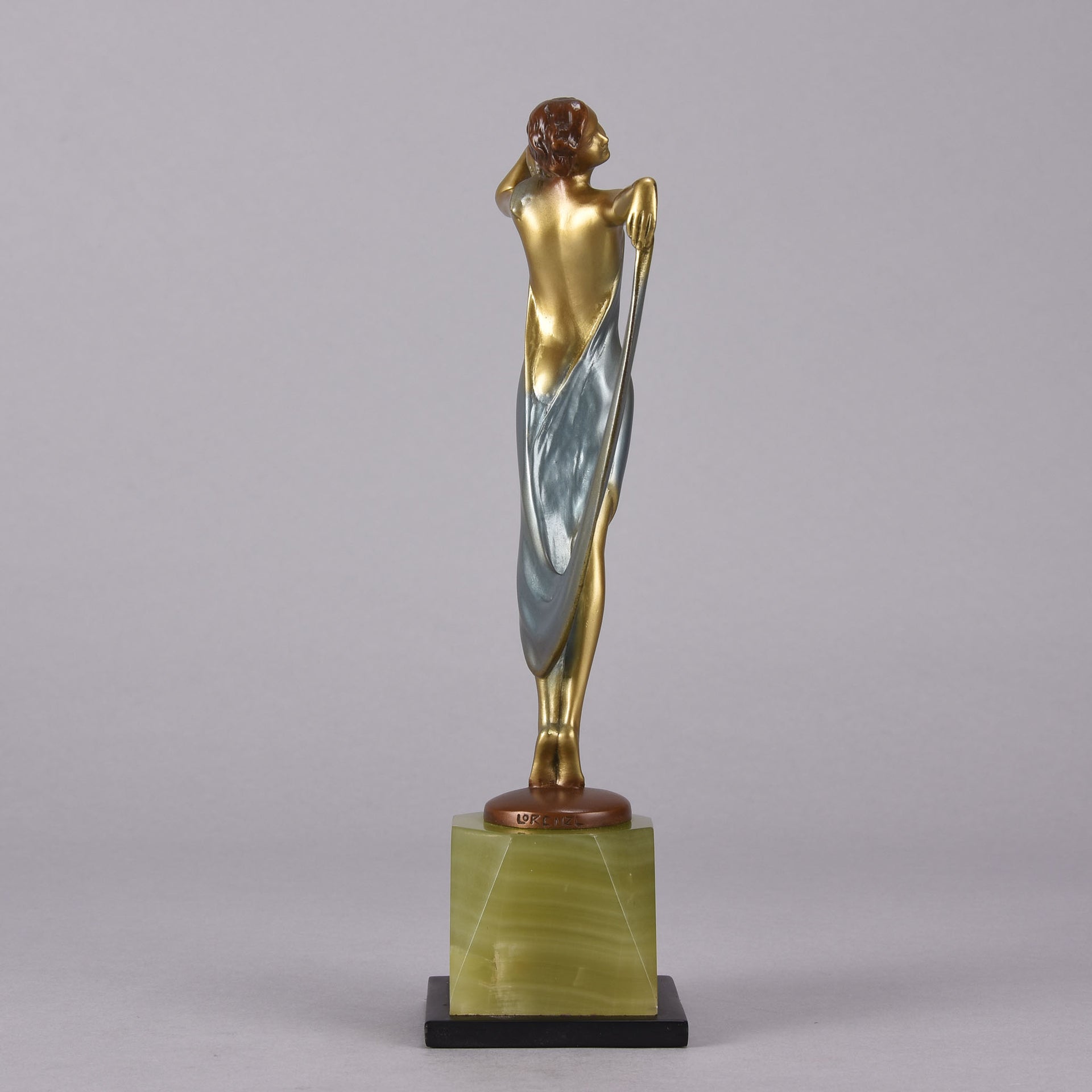 Josef Lorenzl Elegante - Art Deco Bronze Sculptures -  Hickmet Fine Arts