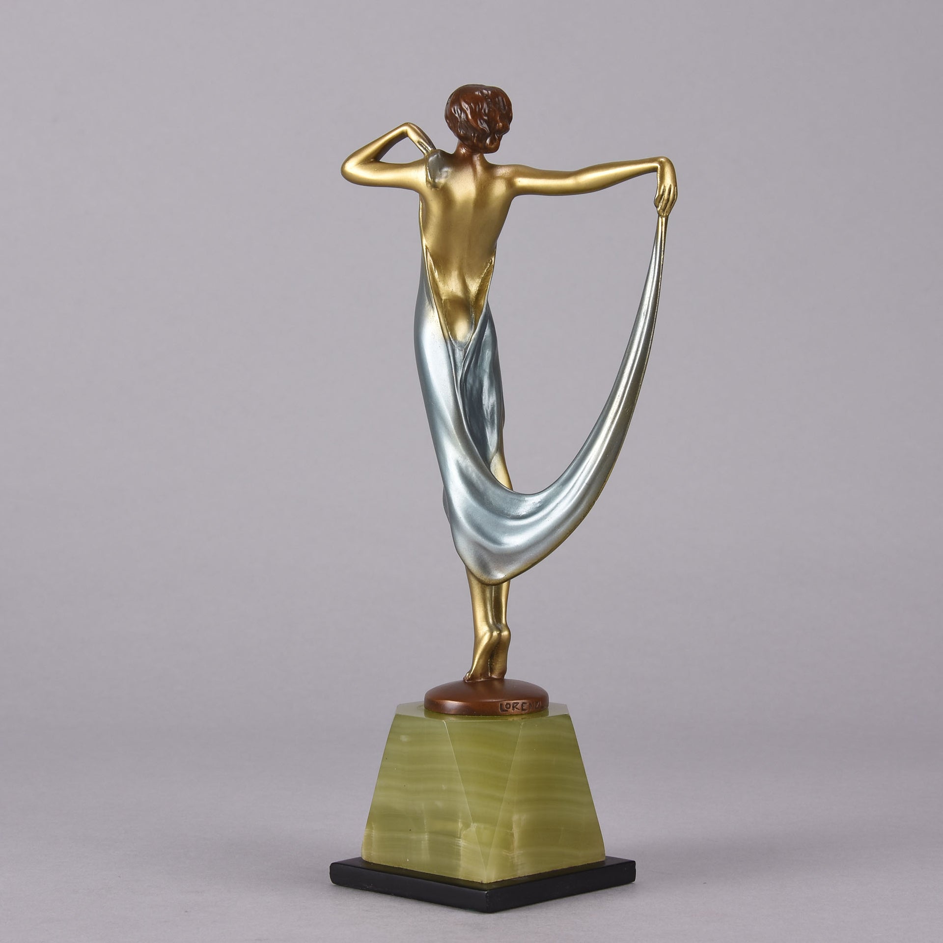 Josef Lorenzl Elegante - Art Deco Bronze Sculptures -  Hickmet Fine Arts