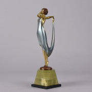 Josef Lorenzl Elegante - Art Deco Bronze Sculptures -  Hickmet Fine Arts