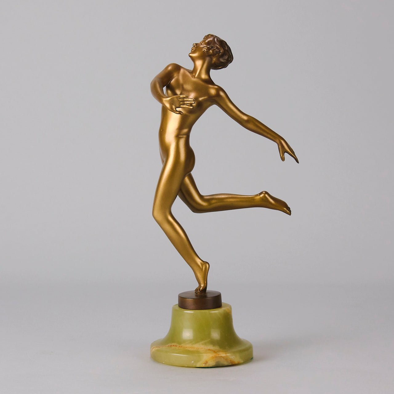 Josef Lorenzl - Fleur - Art deco figurines - Art Deco Sculpture - Art Deco Bronze Figurines - Art Deco Bronze Lady - Hickmet Fine Arts