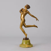Josef Lorenzl - Fleur - Art deco figurines - Art Deco Sculpture - Art Deco Bronze Figurines - Art Deco Bronze Lady - Hickmet Fine Arts