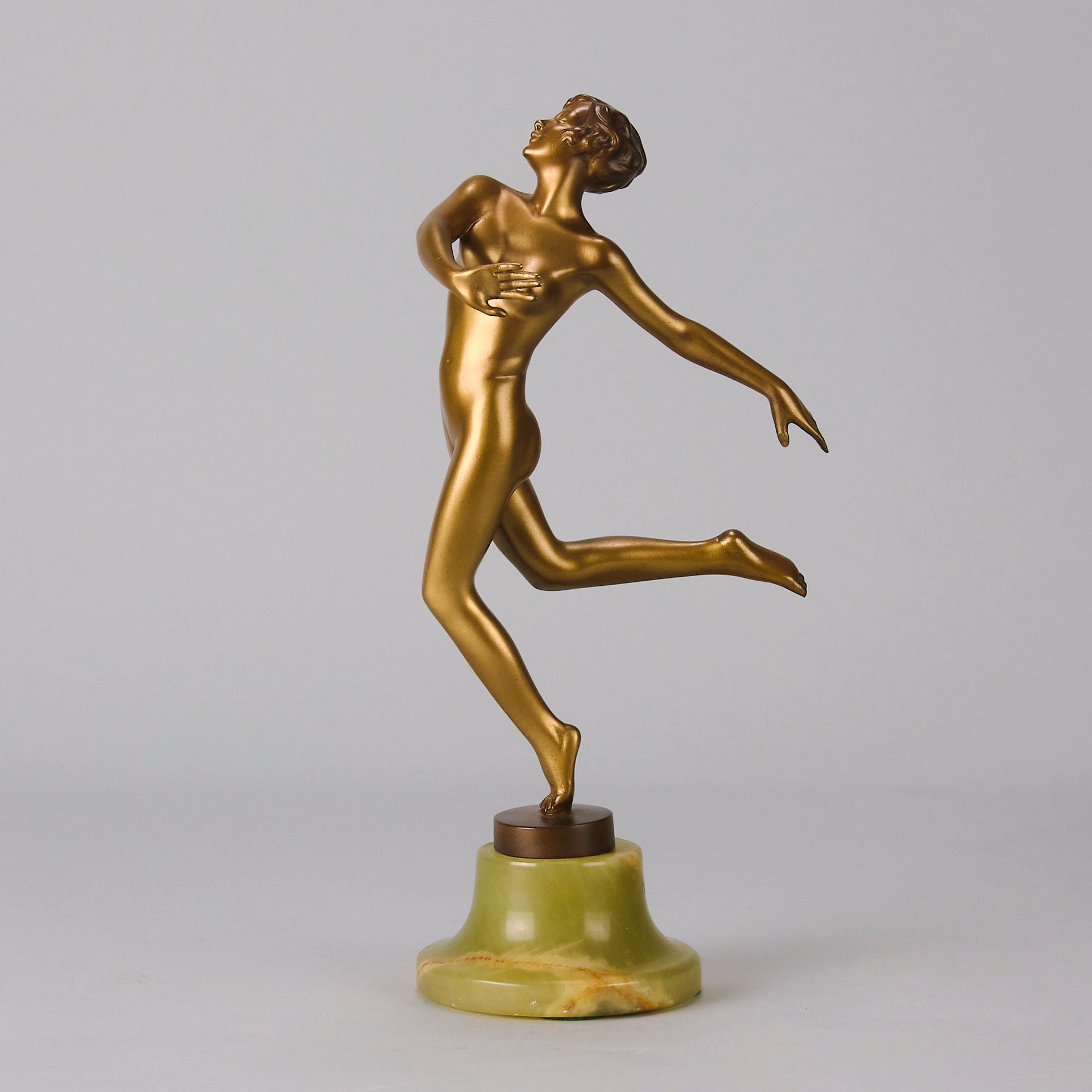 Josef Lorenzl - Fleur - Art deco figurines - Art Deco Sculpture - Art Deco Bronze Figurines - Art Deco Bronze Lady - Hickmet Fine Arts