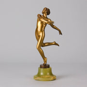 Josef Lorenzl - Fleur - Art deco figurines - Art Deco Sculpture - Art Deco Bronze Figurines - Art Deco Bronze Lady - Hickmet Fine Arts