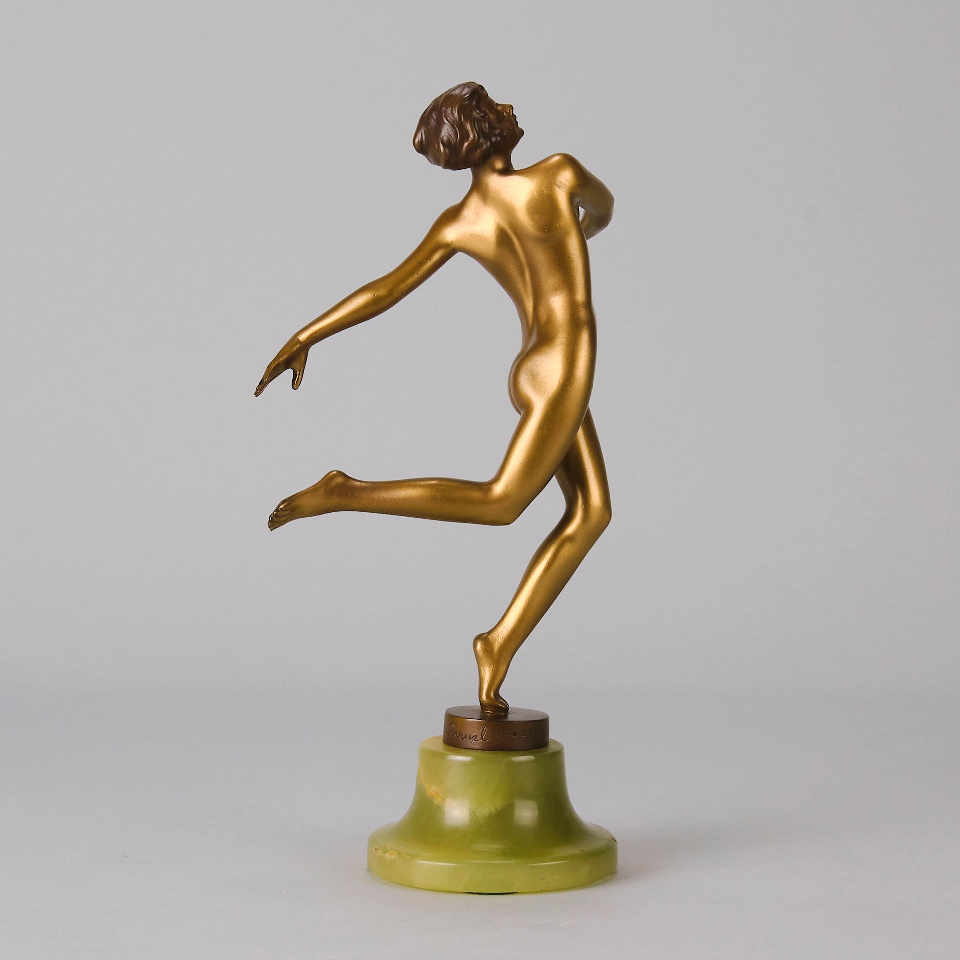 Josef Lorenzl - Fleur - Art deco figurines - Art Deco Sculpture - Art Deco Bronze Figurines - Art Deco Bronze Lady - Hickmet Fine Arts