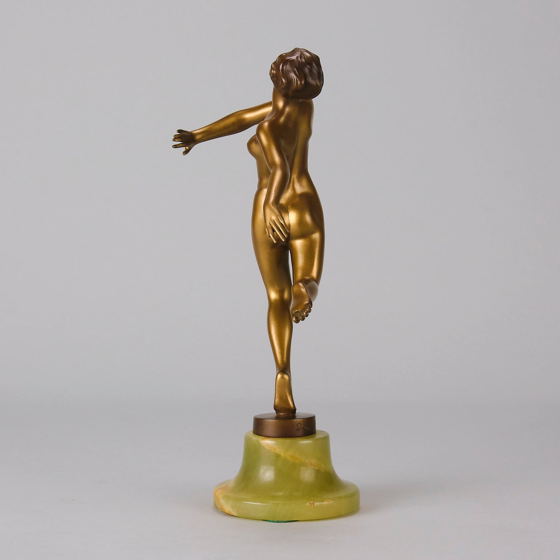 Josef Lorenzl - Fleur - Art deco figurines - Art Deco Sculpture - Art Deco Bronze Figurines - Art Deco Bronze Lady - Hickmet Fine Arts