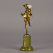 Bronze and ivory Lorenzl Dancer - Josef Lorenzl - Antique Bronze - Hickmet Fine Arts