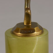 Bronze and ivory Lorenzl Dancer - Josef Lorenzl - Antique Bronze - Hickmet Fine Arts