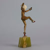 Josef Lorenzl Dancer - Chryselephantine Figure - Art Deco sculptures for sale - Deco Bronze - Hickmet Fine Arts