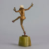 Josef Lorenzl Dancer - Chryselephantine Figure - Art Deco sculptures for sale - Deco Bronze - Hickmet Fine Arts