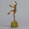 Josef Lorenzl Dancer - Chryselephantine Figure - Art Deco sculptures for sale - Deco Bronze - Hickmet Fine Arts