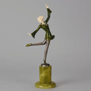 Art deco figurines – Lorenzl – Dancer - Antique Bronze - Art Deco Sculpture - Bronze statues for sale - art deco statues 1930s - art deco bronze figurines - antique bronze figures - bronze figurines for sale - Art Deco Bronze - genuine art deco figurines - Art Deco Bronze Lady - Antique bronze statues - Antique bronze sculptures for sale - Art Deco sculptures for sale – Hickmet Fine Arts