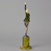 Art deco figurines – Lorenzl – Dancer - Antique Bronze - Art Deco Sculpture - Bronze statues for sale - art deco statues 1930s - art deco bronze figurines - antique bronze figures - bronze figurines for sale - Art Deco Bronze - genuine art deco figurines - Art Deco Bronze Lady - Antique bronze statues - Antique bronze sculptures for sale - Art Deco sculptures for sale – Hickmet Fine Arts