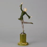 Art deco figurines – Lorenzl – Dancer - Antique Bronze - Art Deco Sculpture - Bronze statues for sale - art deco statues 1930s - art deco bronze figurines - antique bronze figures - bronze figurines for sale - Art Deco Bronze - genuine art deco figurines - Art Deco Bronze Lady - Antique bronze statues - Antique bronze sculptures for sale - Art Deco sculptures for sale – Hickmet Fine Arts
