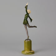 Art deco figurines – Lorenzl – Dancer - Antique Bronze - Art Deco Sculpture - Bronze statues for sale - art deco statues 1930s - art deco bronze figurines - antique bronze figures - bronze figurines for sale - Art Deco Bronze - genuine art deco figurines - Art Deco Bronze Lady - Antique bronze statues - Antique bronze sculptures for sale - Art Deco sculptures for sale – Hickmet Fine Arts