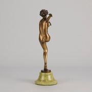Josef Lorenzl - Gertrud - Art deco figurines - Art Deco Sculpture - Art Deco Bronze Figurines - Art Deco Bronze Lady - Hickmet Fine Arts