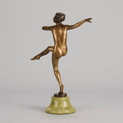Josef Lorenzl - Gertrud - Art deco figurines - Art Deco Sculpture - Art Deco Bronze Figurines - Art Deco Bronze Lady - Hickmet Fine Arts