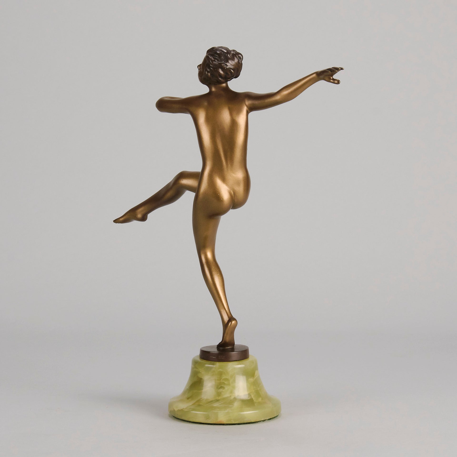 Josef Lorenzl - Gertrud - Art deco figurines - Art Deco Sculpture - Art Deco Bronze Figurines - Art Deco Bronze Lady - Hickmet Fine Arts